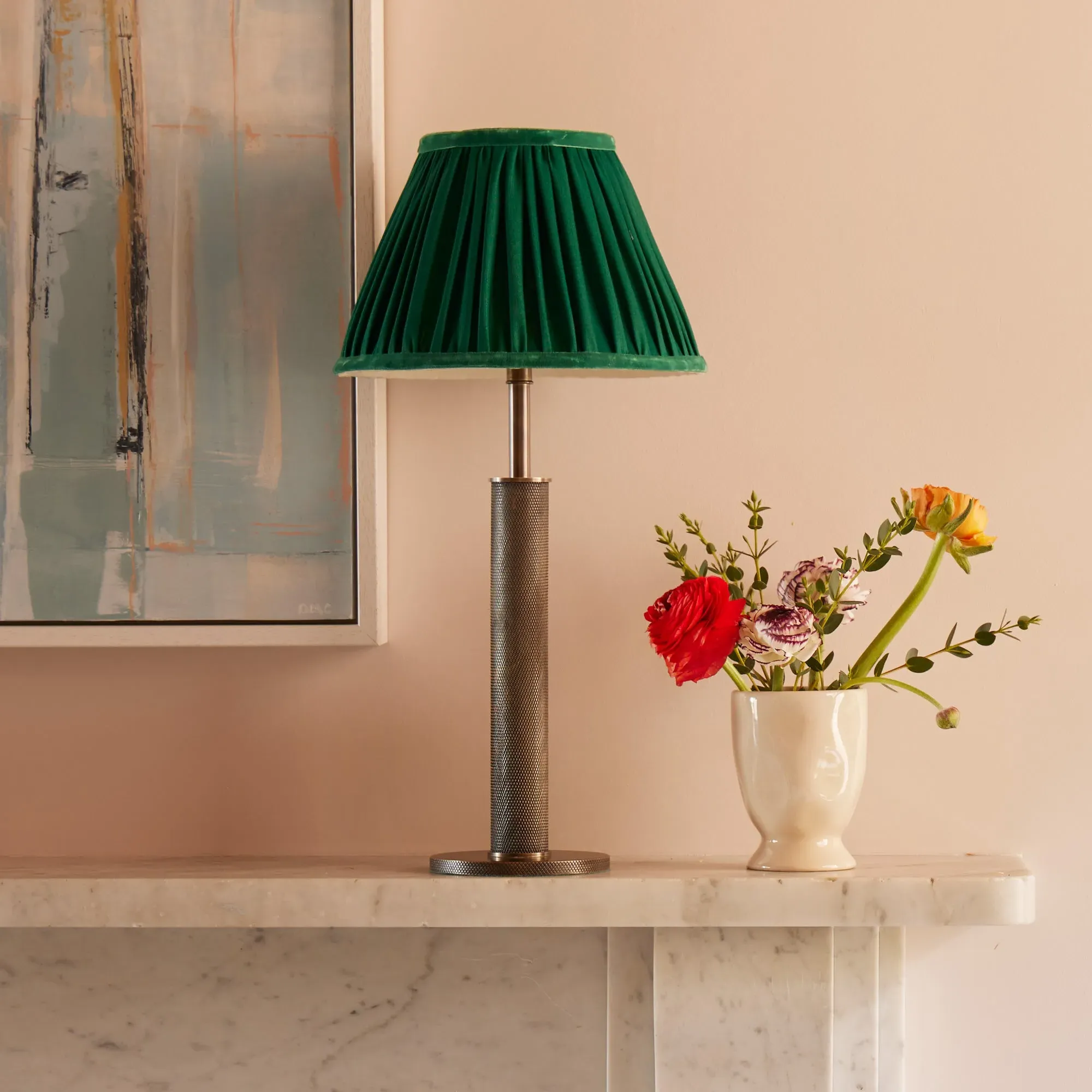 Knurloid Rechargeable Table Lamp - Bronze product