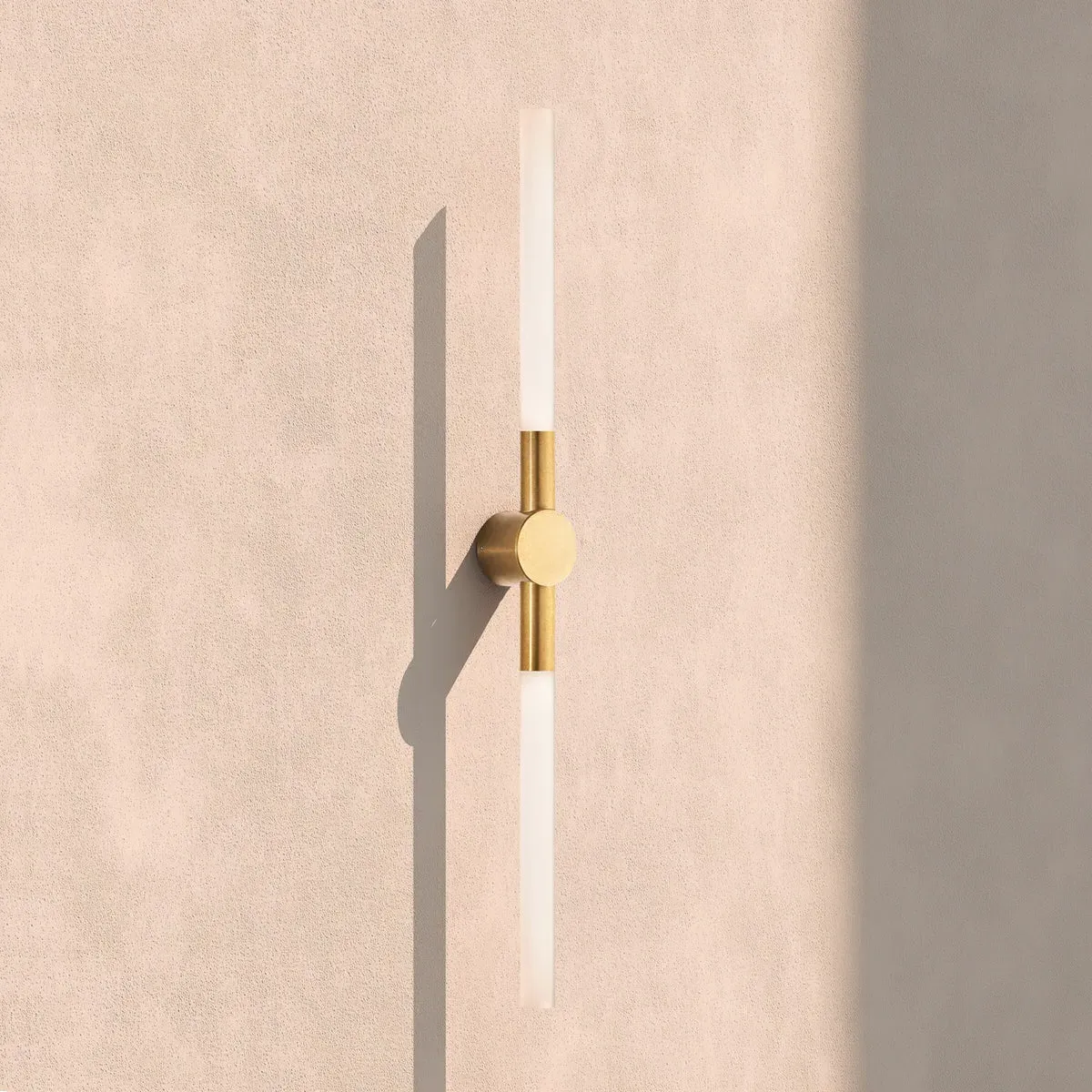 Kyber IP65 Outdoor Wall Light - Brass product