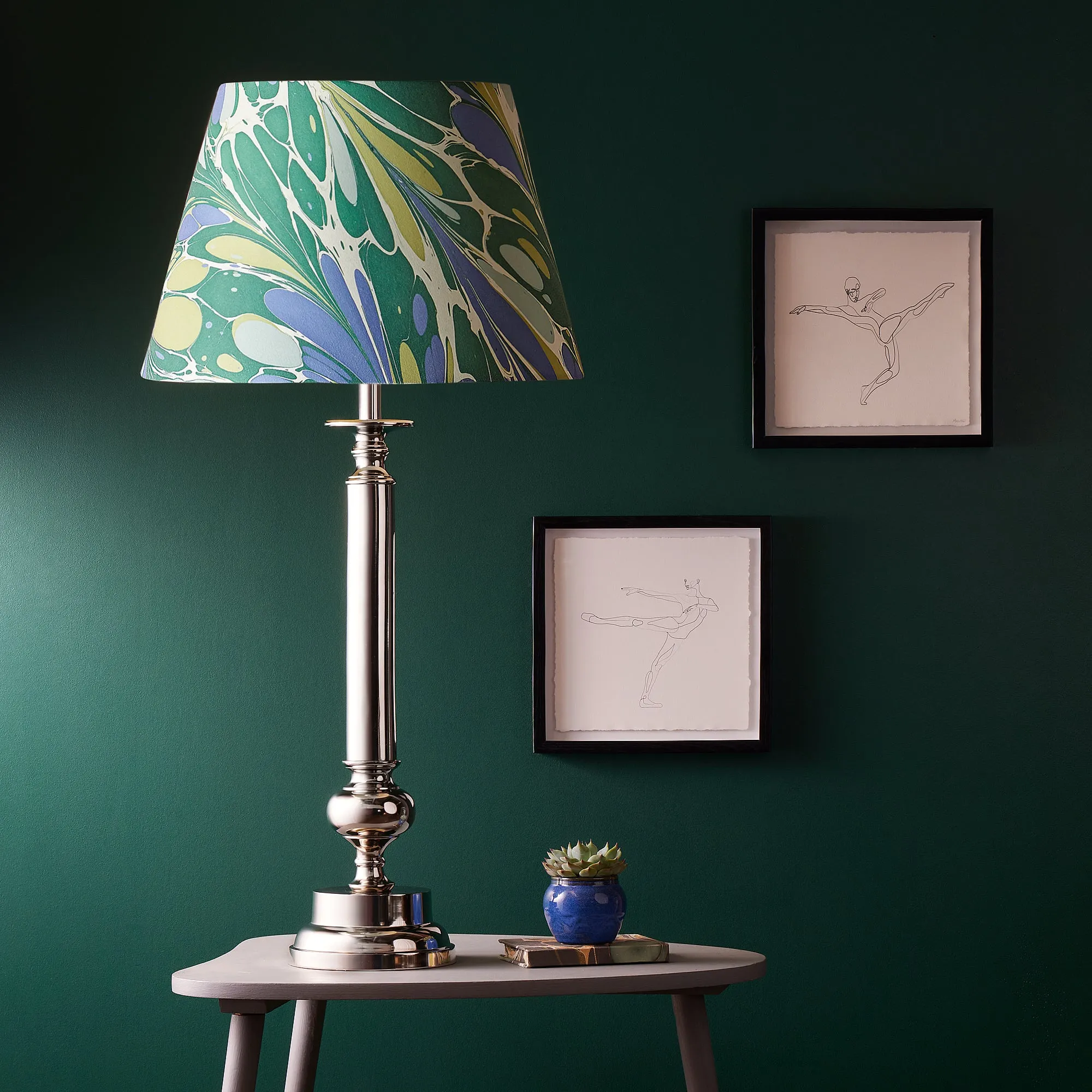 Larry Table Lamp - Nickel product