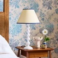 Lillee Table Lamp - White, Wood alternate view