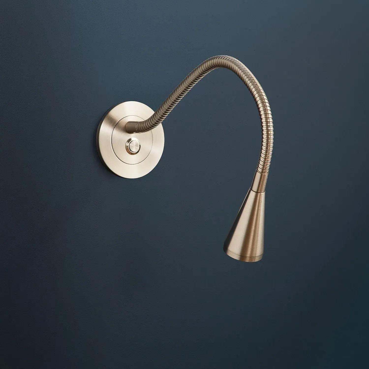 Limber Flexible Wall Reading Light - Antique Silver product