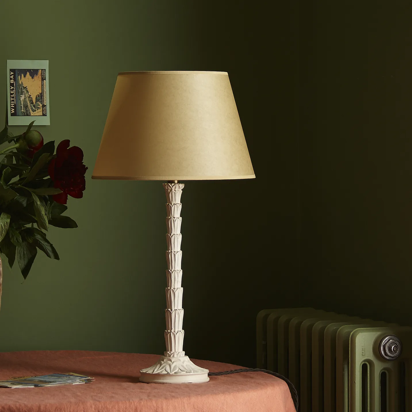 Lisa Table Lamp - Unfinished Wood by Pooky