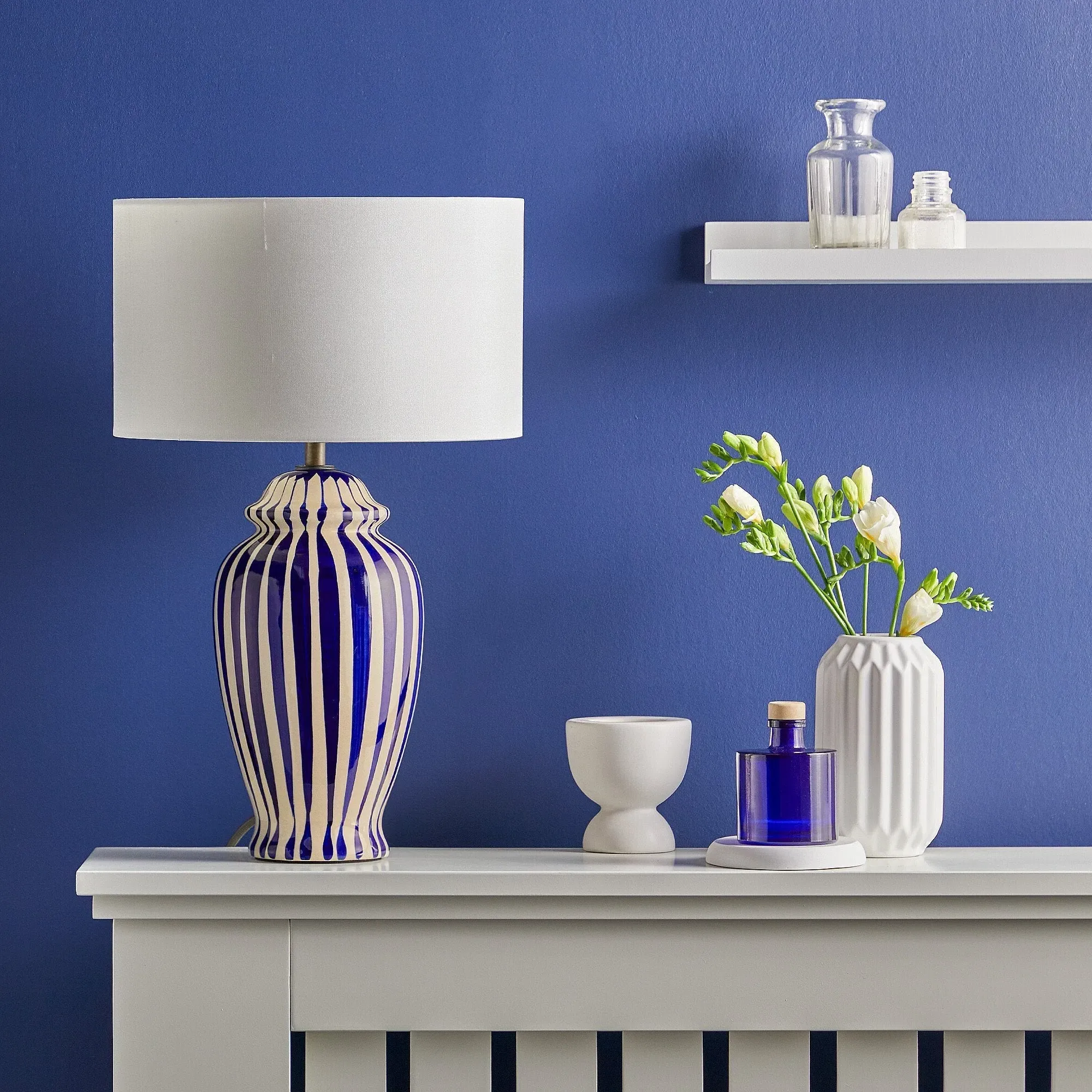 Lottie Small Bedside Lamp - Cobalt Blue product