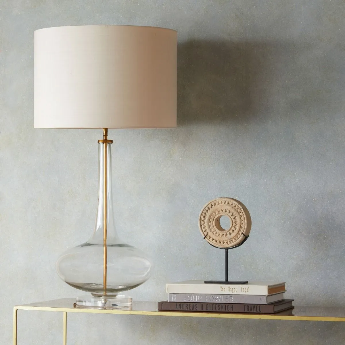Loz Table Lamp - Clear, Glass product