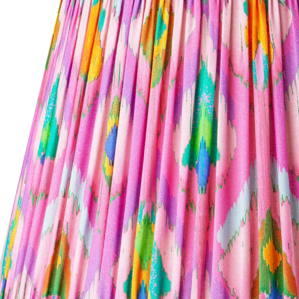 Matthew Williamson 14cm Tall Tapered Lamp Shade - Pink, Ikat product