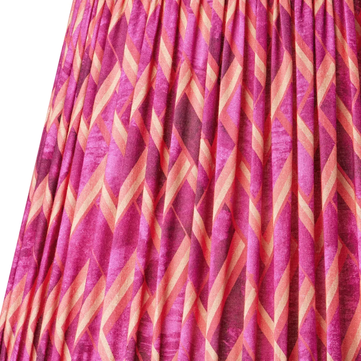 Matthew Williamson 14cm Tall Tapered Lamp Shade - Pink product