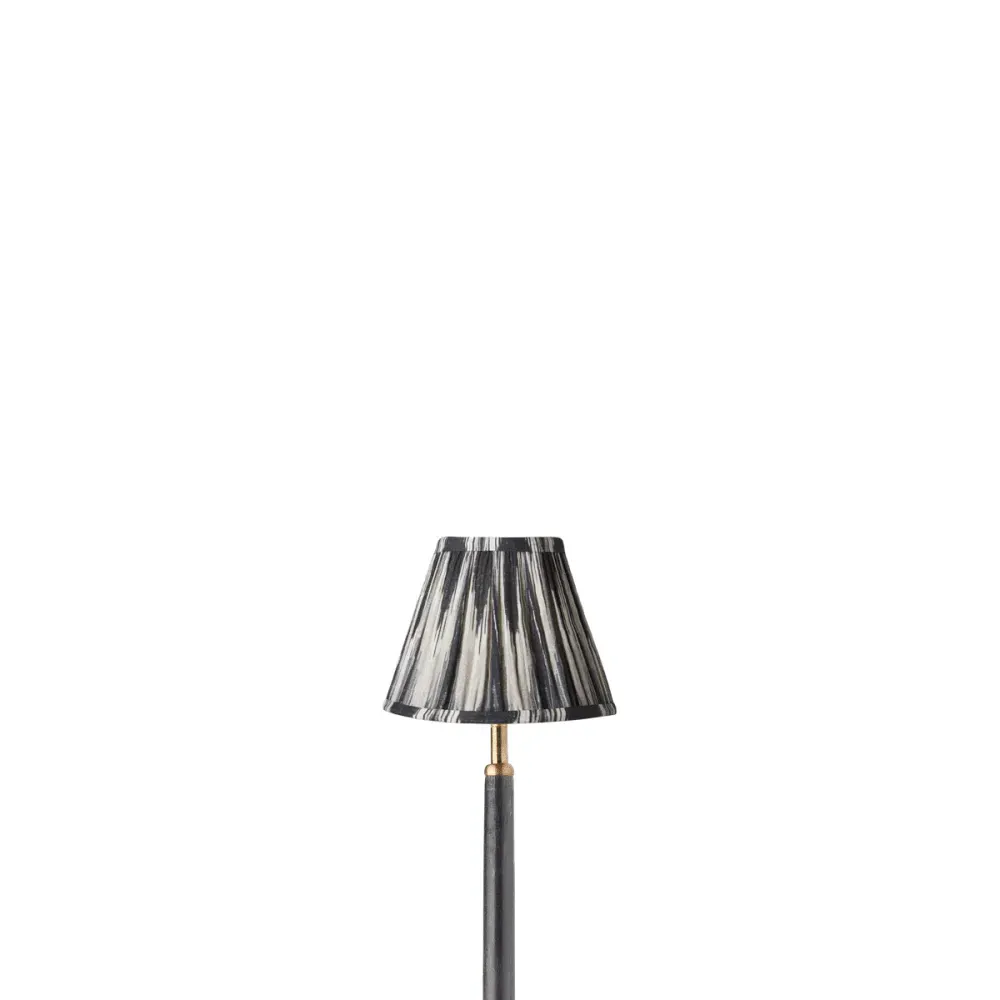 Matthew Williamson 16cm Empire Pendant Shade - Black, Linen by Pooky