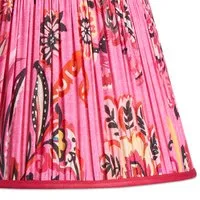 Matthew Williamson 5.5 Inch Tapered Clip-On Shade - Pink Paisley alternate view