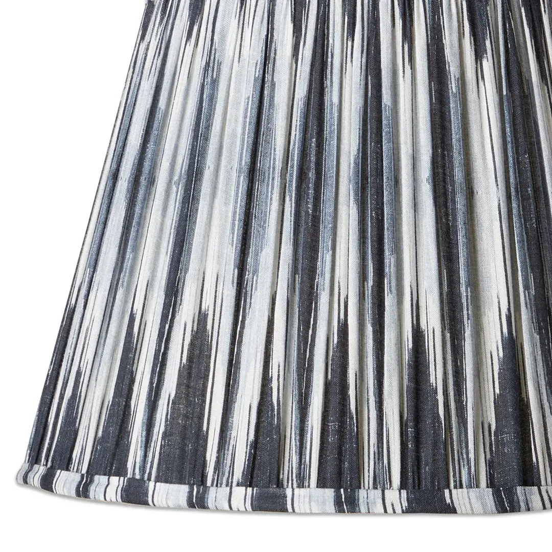 Matthew Williamson 5.5 Inch Tapered Shade for Cordless Lamps - Black & White Ikat product