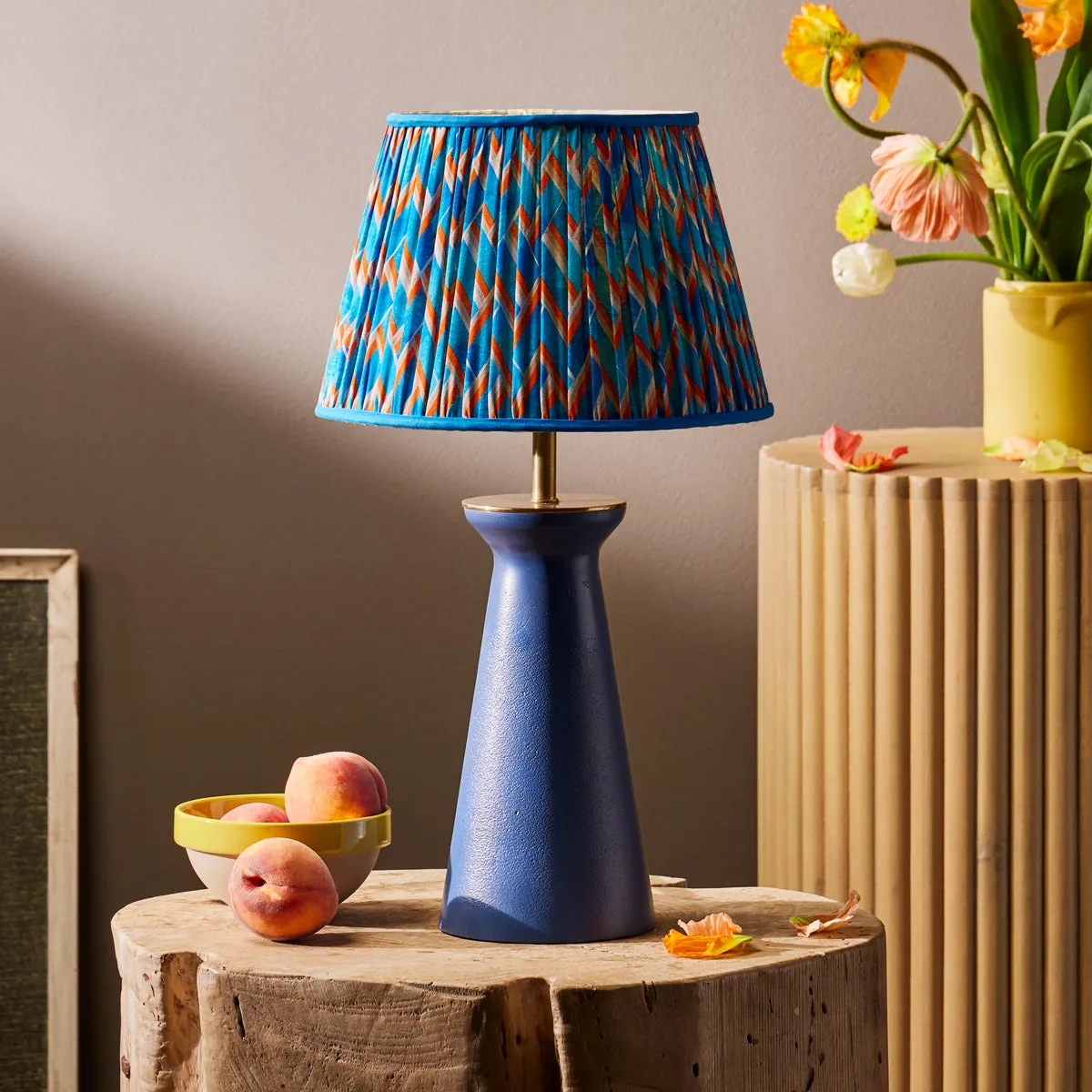 Matthew Williamson Cala Table Lamp - Klein Blue, Brass product