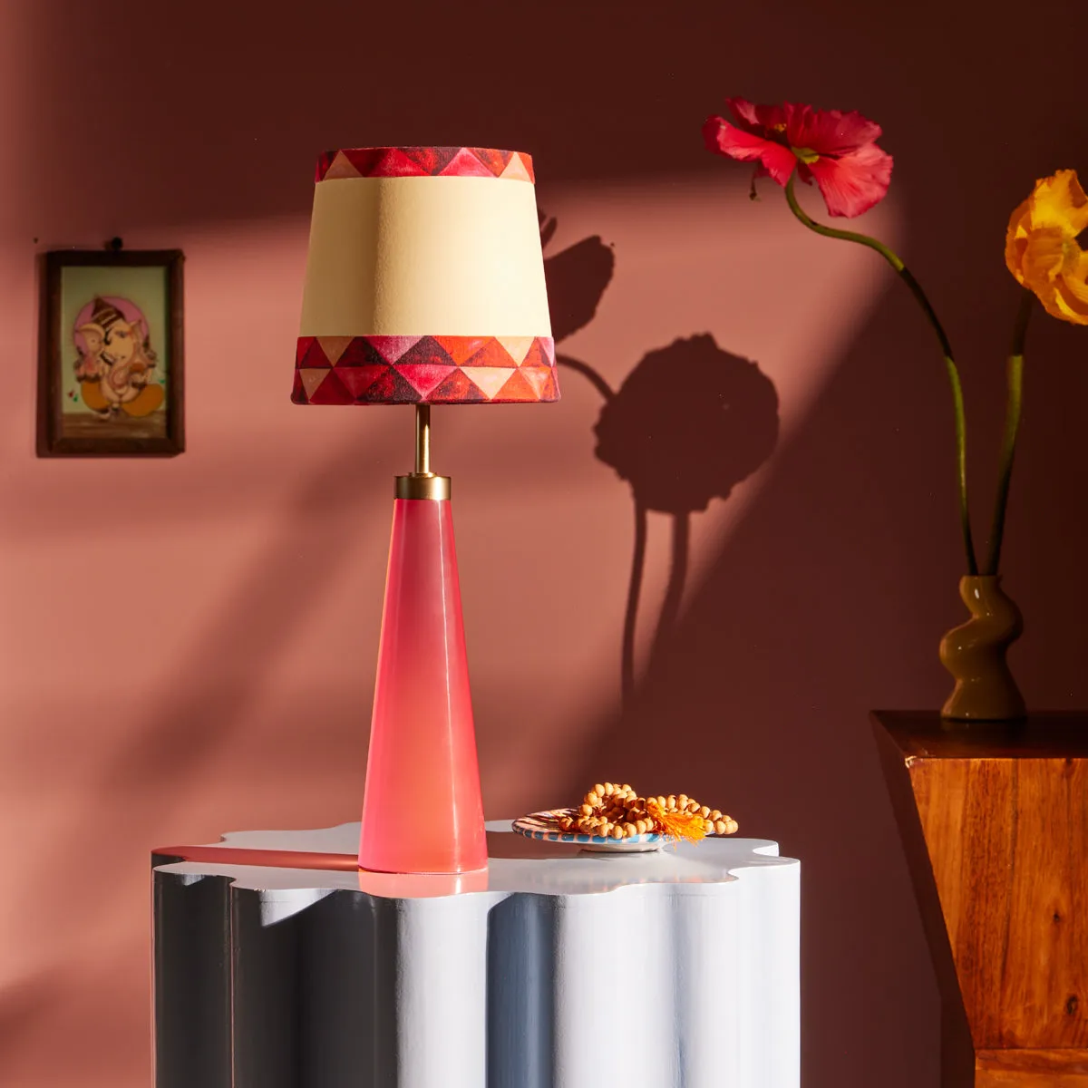 Matthew Williamson Cueva Rechargeable Table Lamp - Neon Pink, Resin product