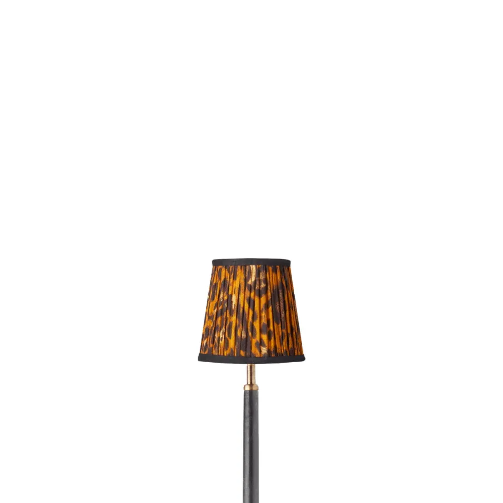 Matthew Williamson Leopard Love 14cm Tapered Lamp Shade - Black, Orange product