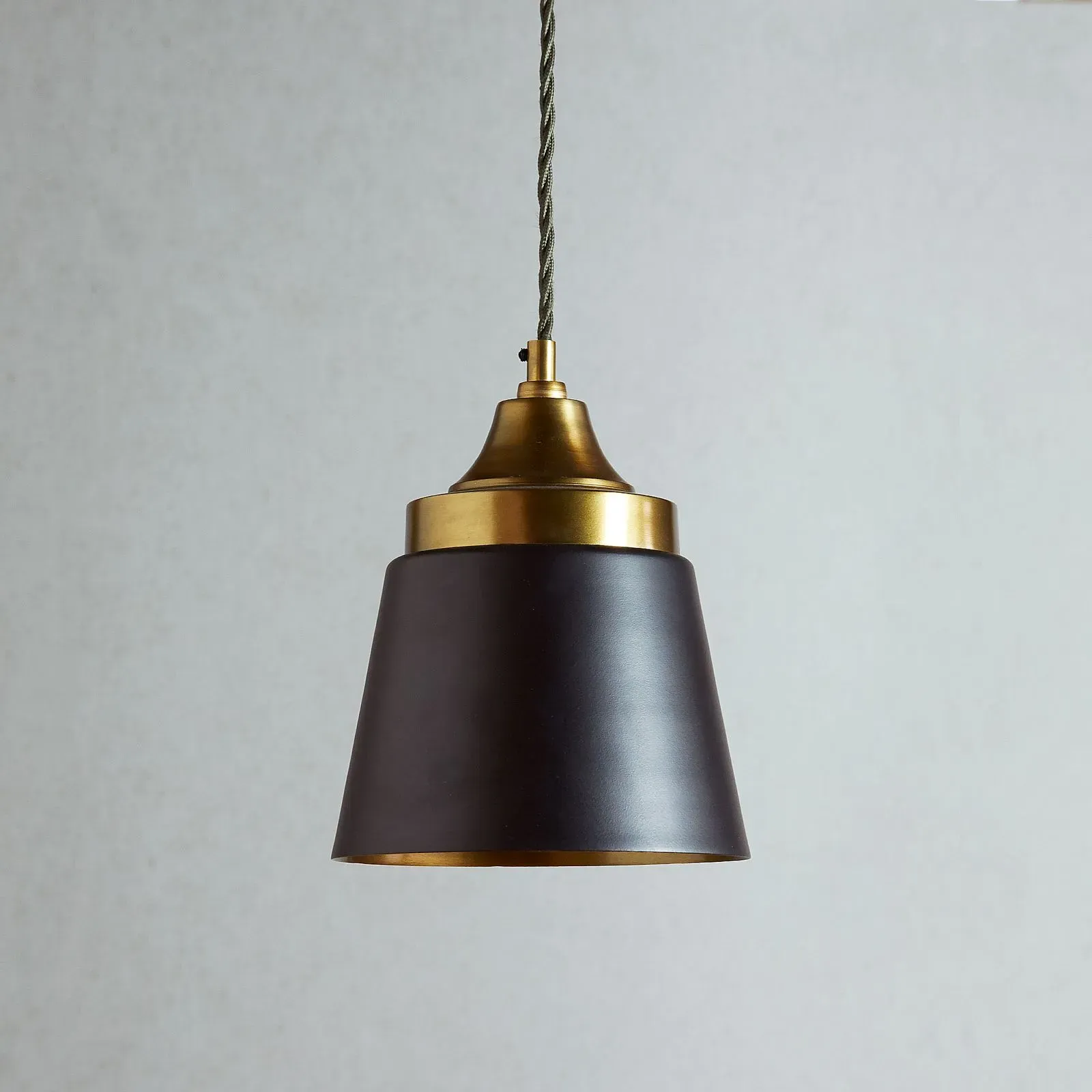 McAtty Pendant Light - Black, Brass product