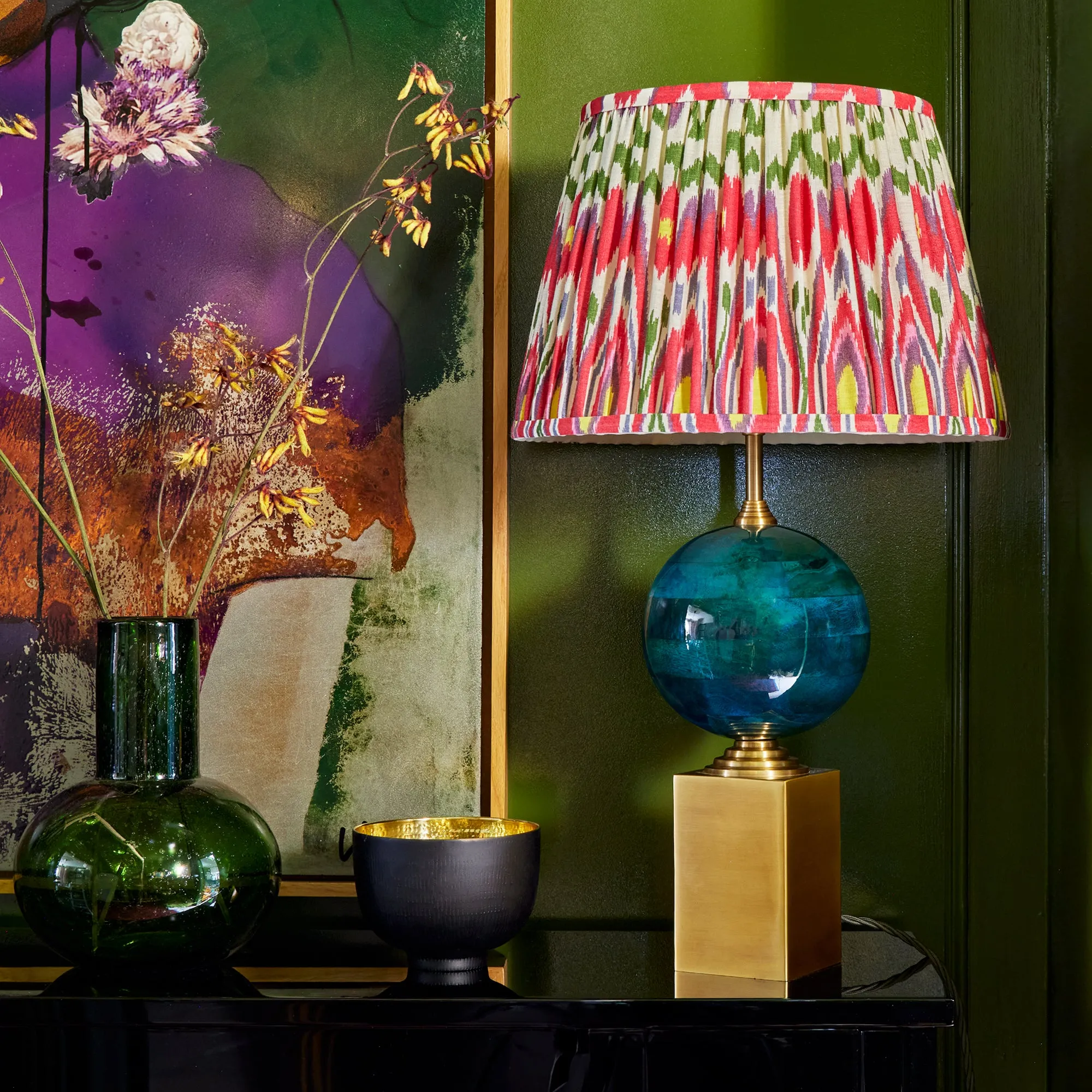 Melissani Table Lamp - Teal product