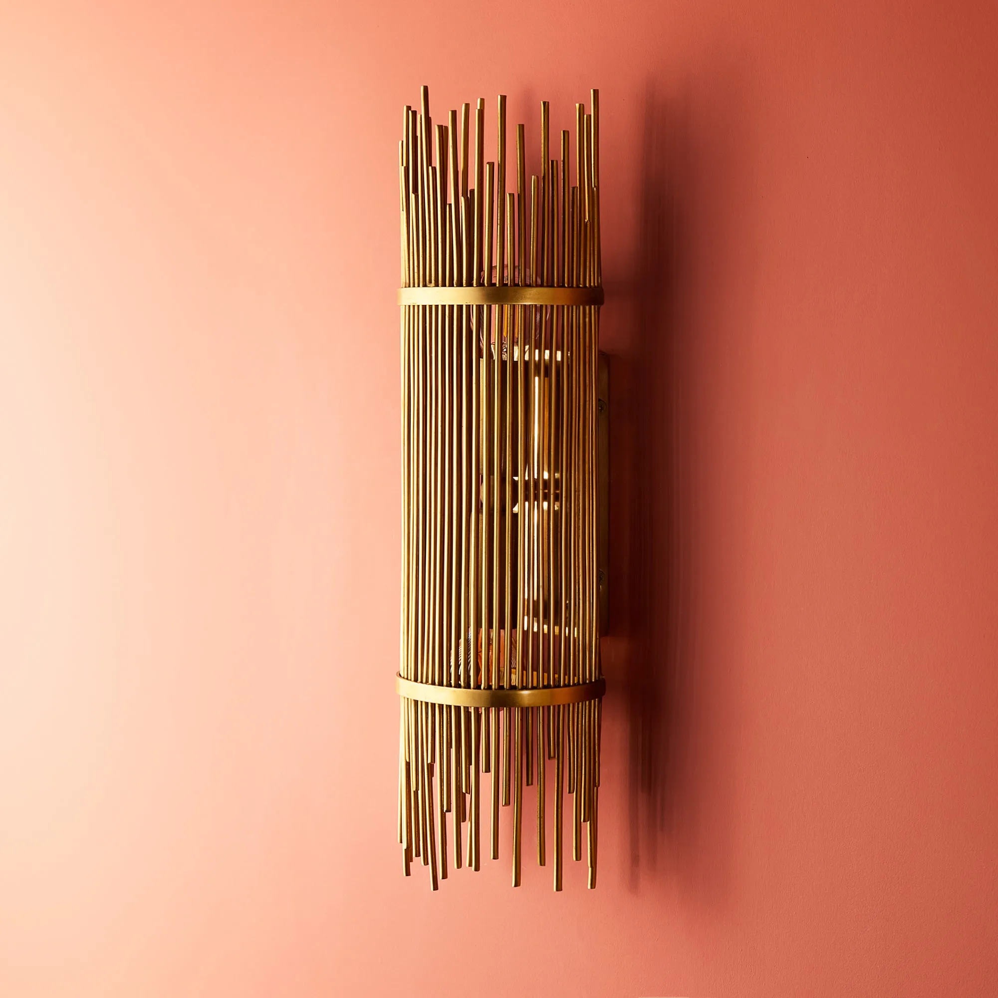 Mika Wall Light - Antique Brass product
