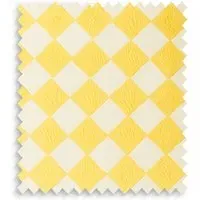 Milford Check Fabric Swatch - Cornsilk by Pooky, image 2