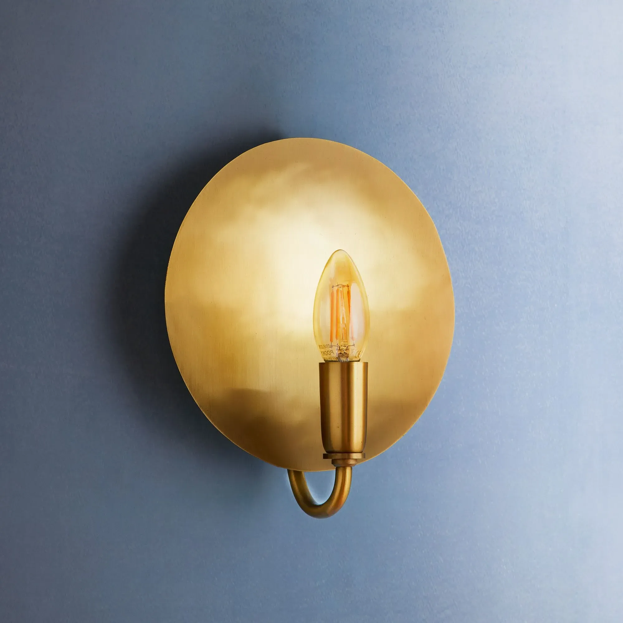 Moon Wall Light - Antique Brass product