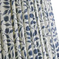 Morris & Co 5.5 Inch Tall Tapered Cordless Lamp Shade - Indigo, Linen alternate view