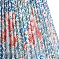 Morris & Co Bower 5.5" Tapered Lamp Shade - Indigo, Cotton alternate view