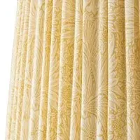 Morris & Co Cowslip Marigold 5.5" Tapered Cordless Lamp Shade - Yellow, Linen alternate view