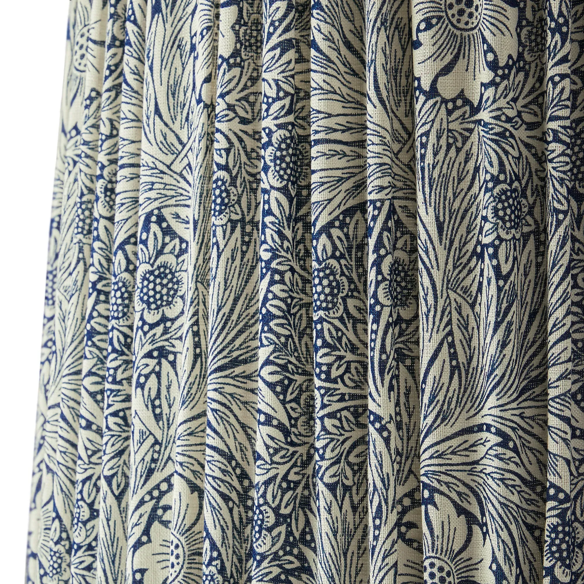 Morris & Co. Marigold 16cm Empire Lamp Shade - Indigo, Linen product