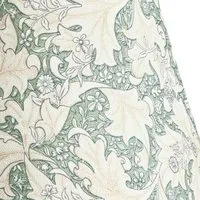 Morris & Co. Wallflower 5.5" Tapered Lamp Shade - Green, Cotton alternate view