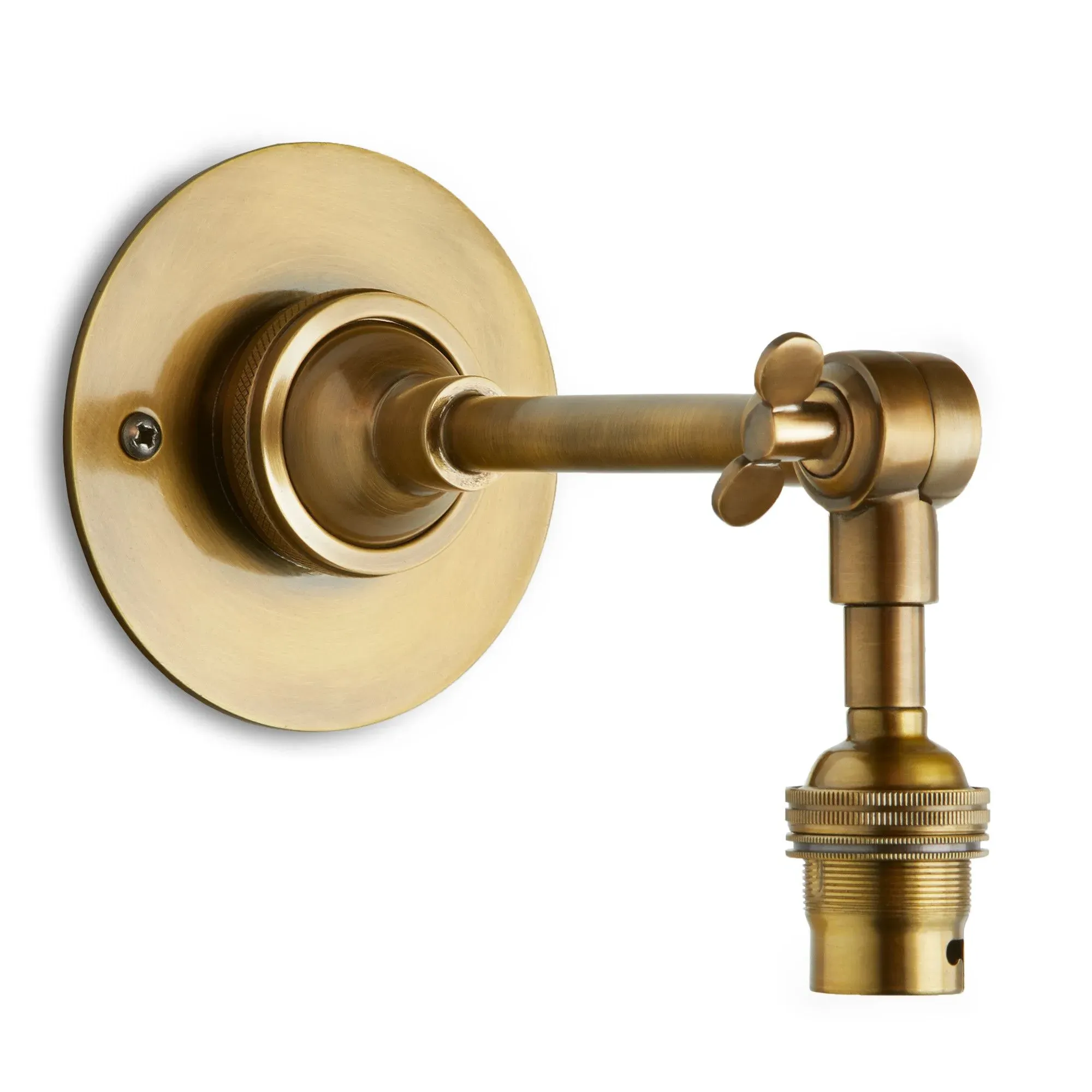 Mumford Wall Light Fitting - Antique Brass product