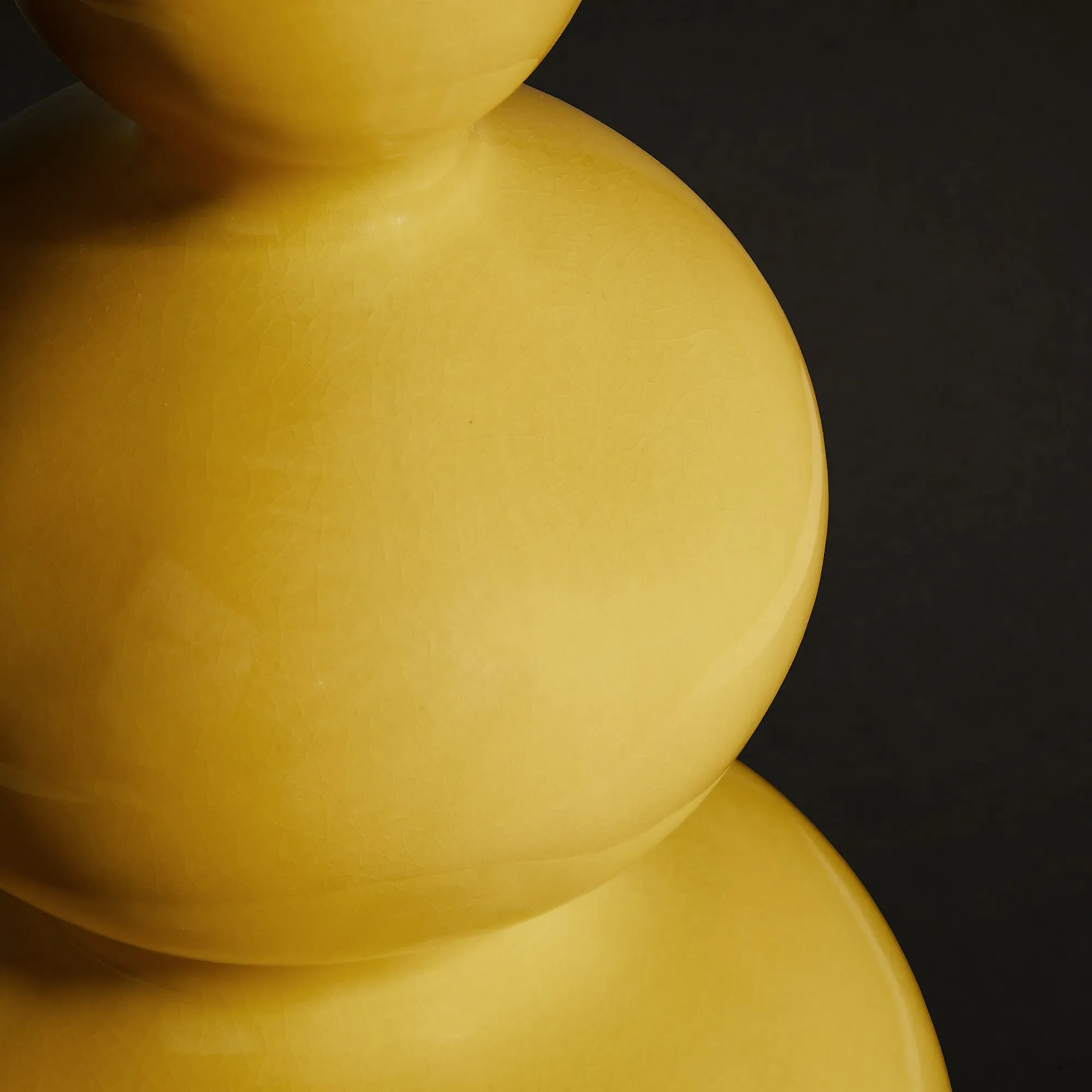 Murphy Table Lamp - Yellow, Ceramic product