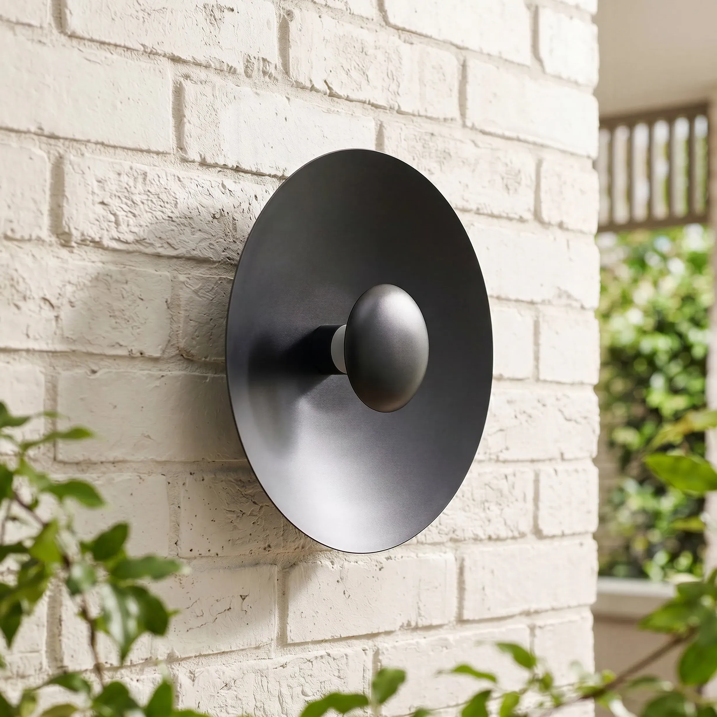 Mykolas IP54 Wall Light - Black product