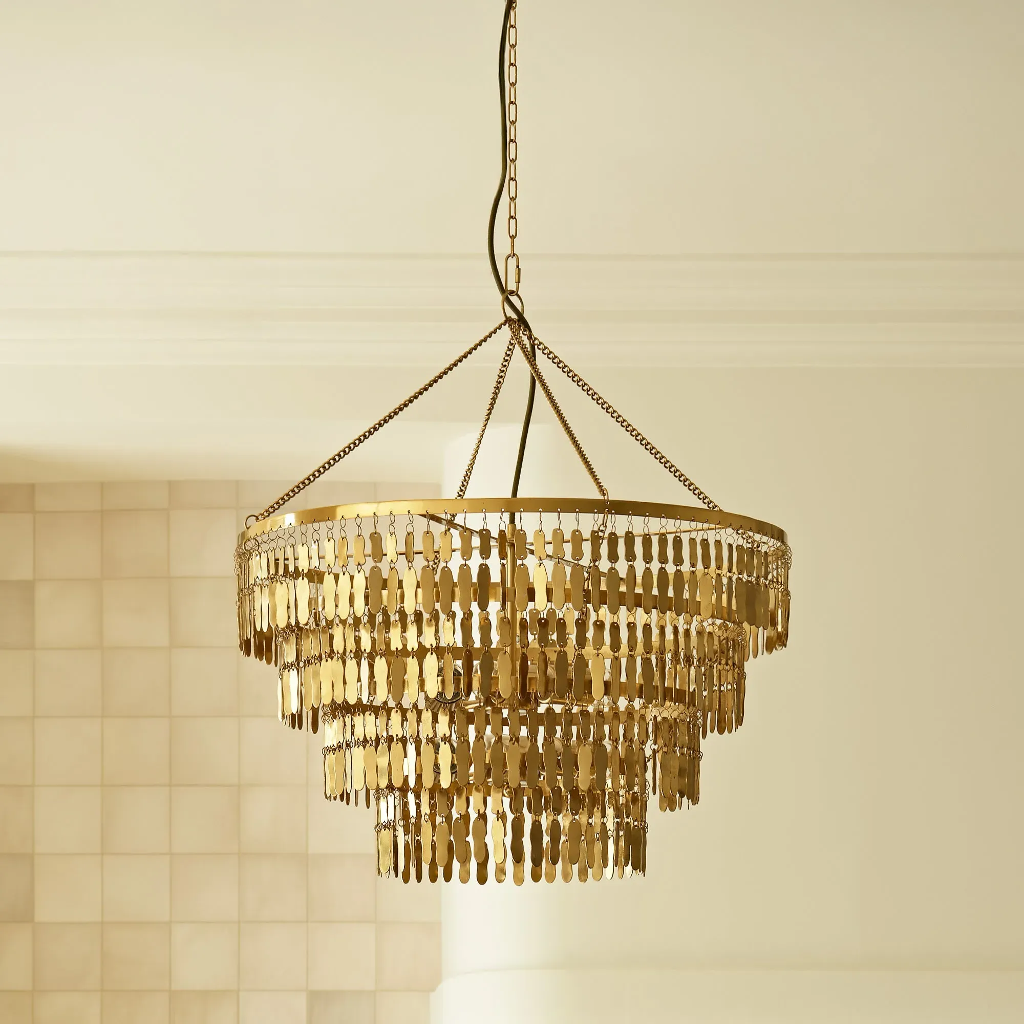 Nesma Chandelier - Antique Brass product