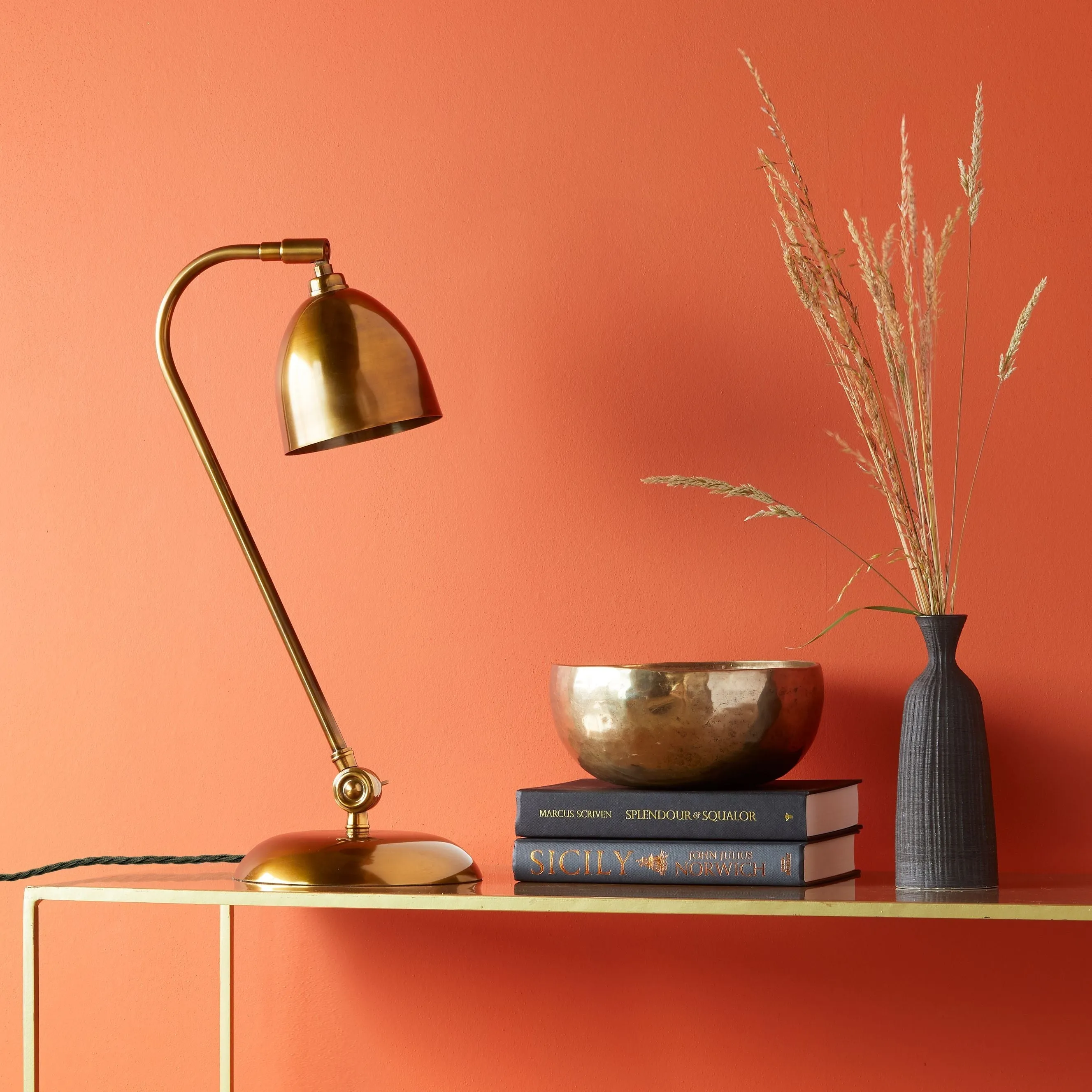 Obama Desk Light - Antique Brass product