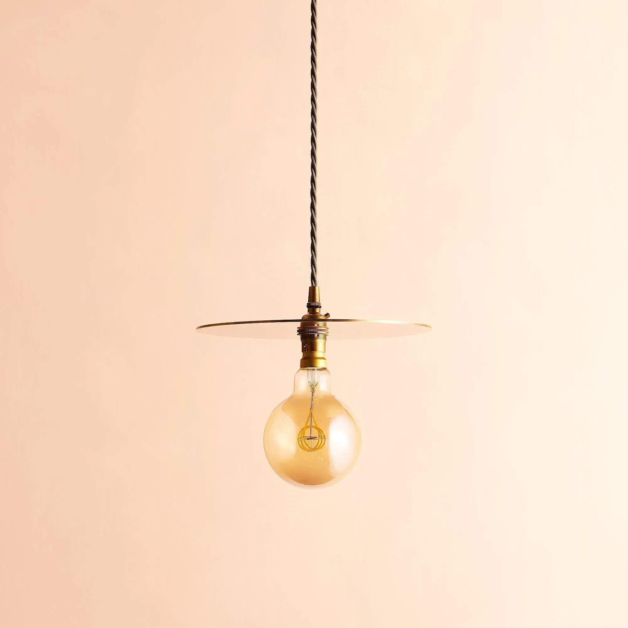 Oddjob Pendant Light - Antique Brass product