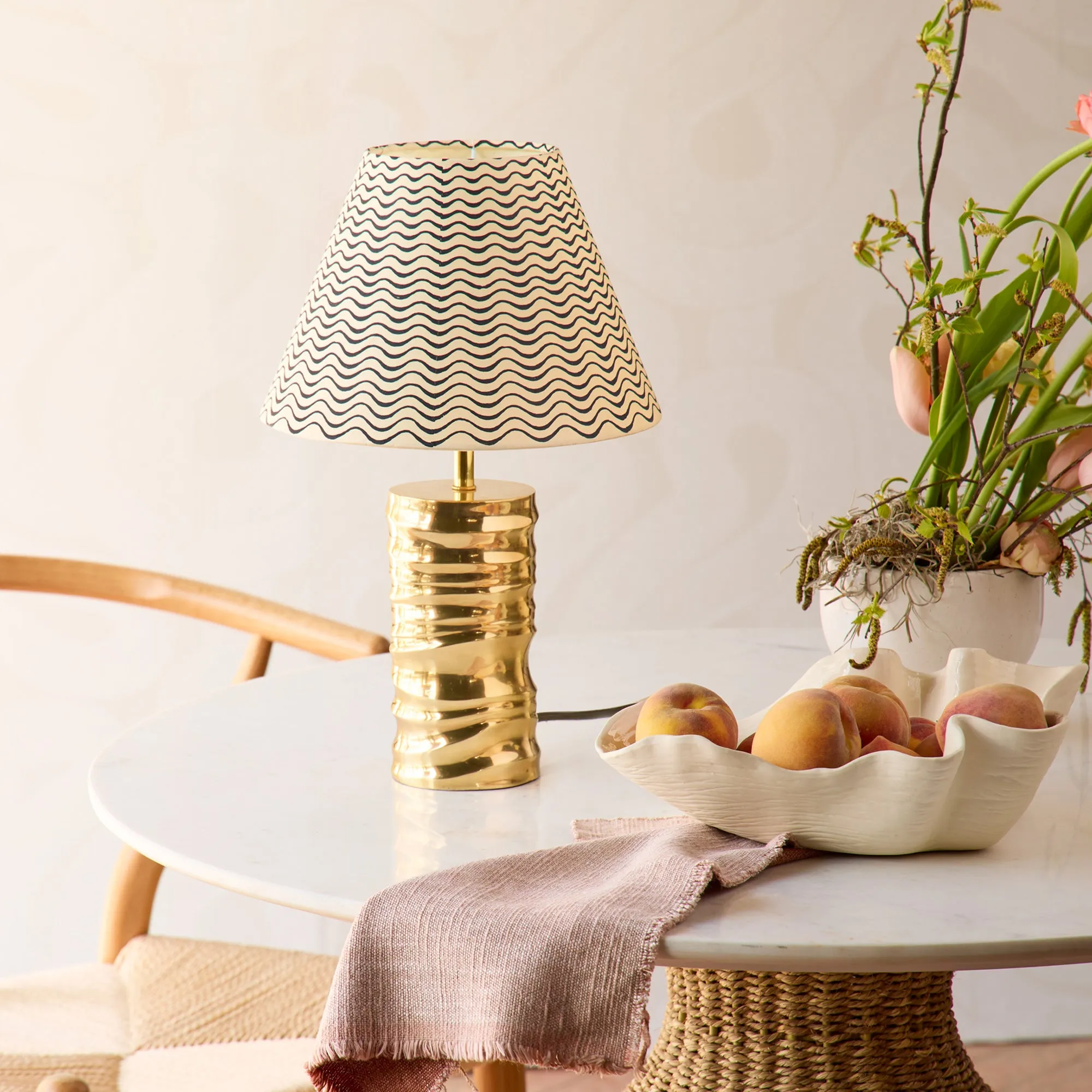 Odette Table Lamp - Antique Brass product