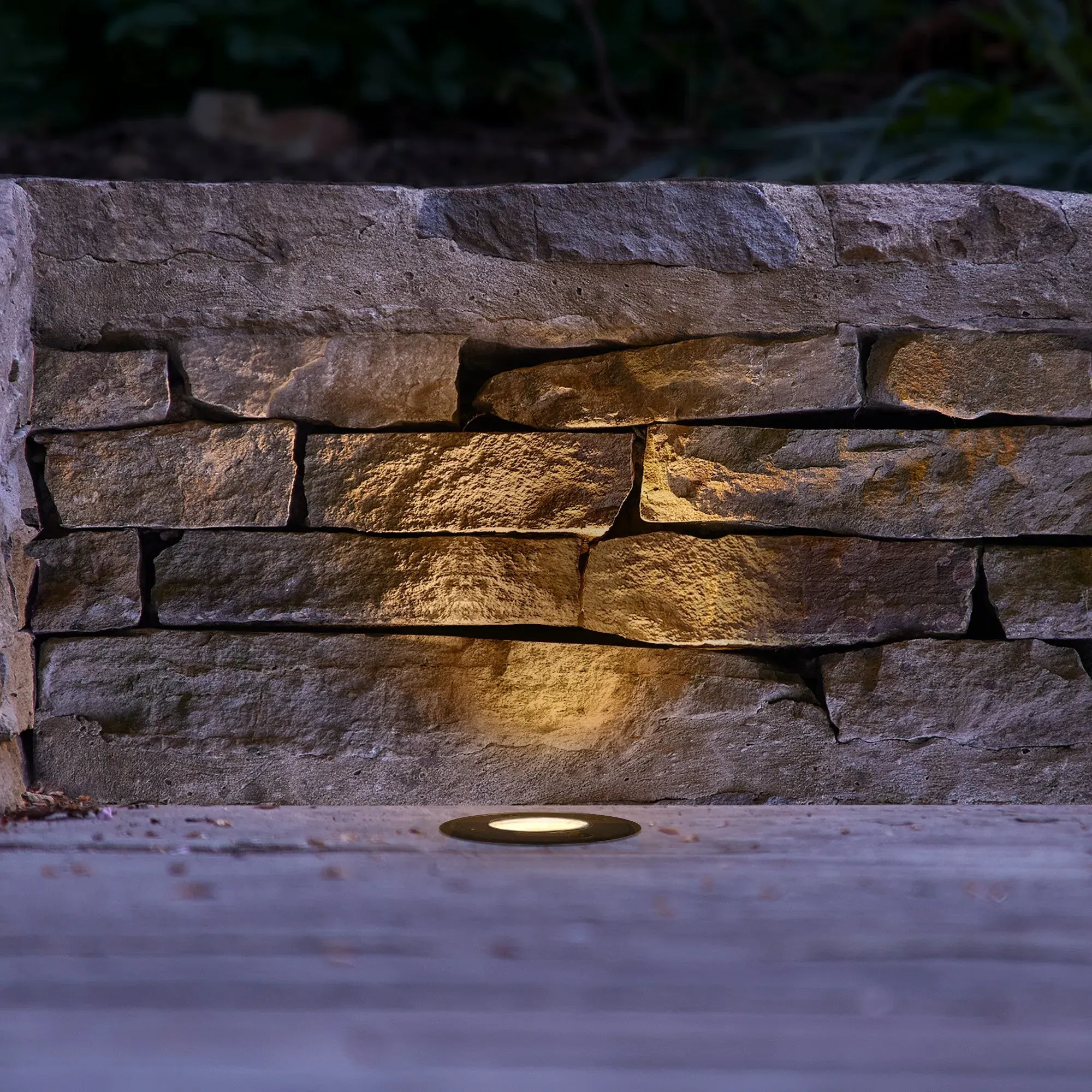 Ogroats IP67 Recessed Decking Light - Antique Bronze, Brass product