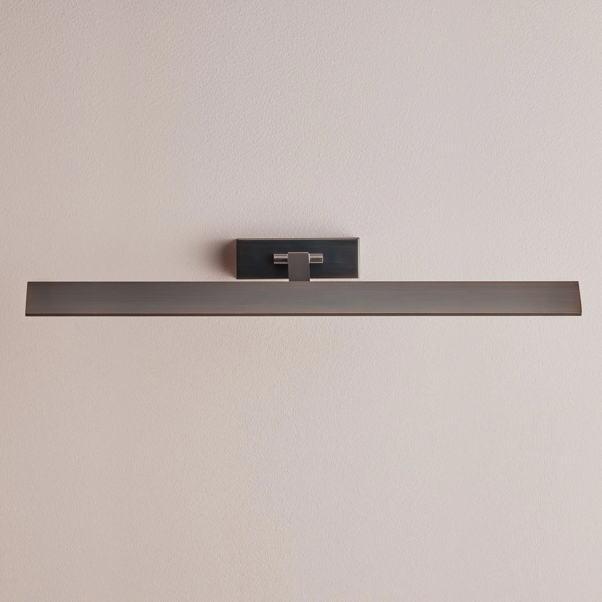 Pelton Large Picture Light Dimmable LED - Antique Bronze by Pooky