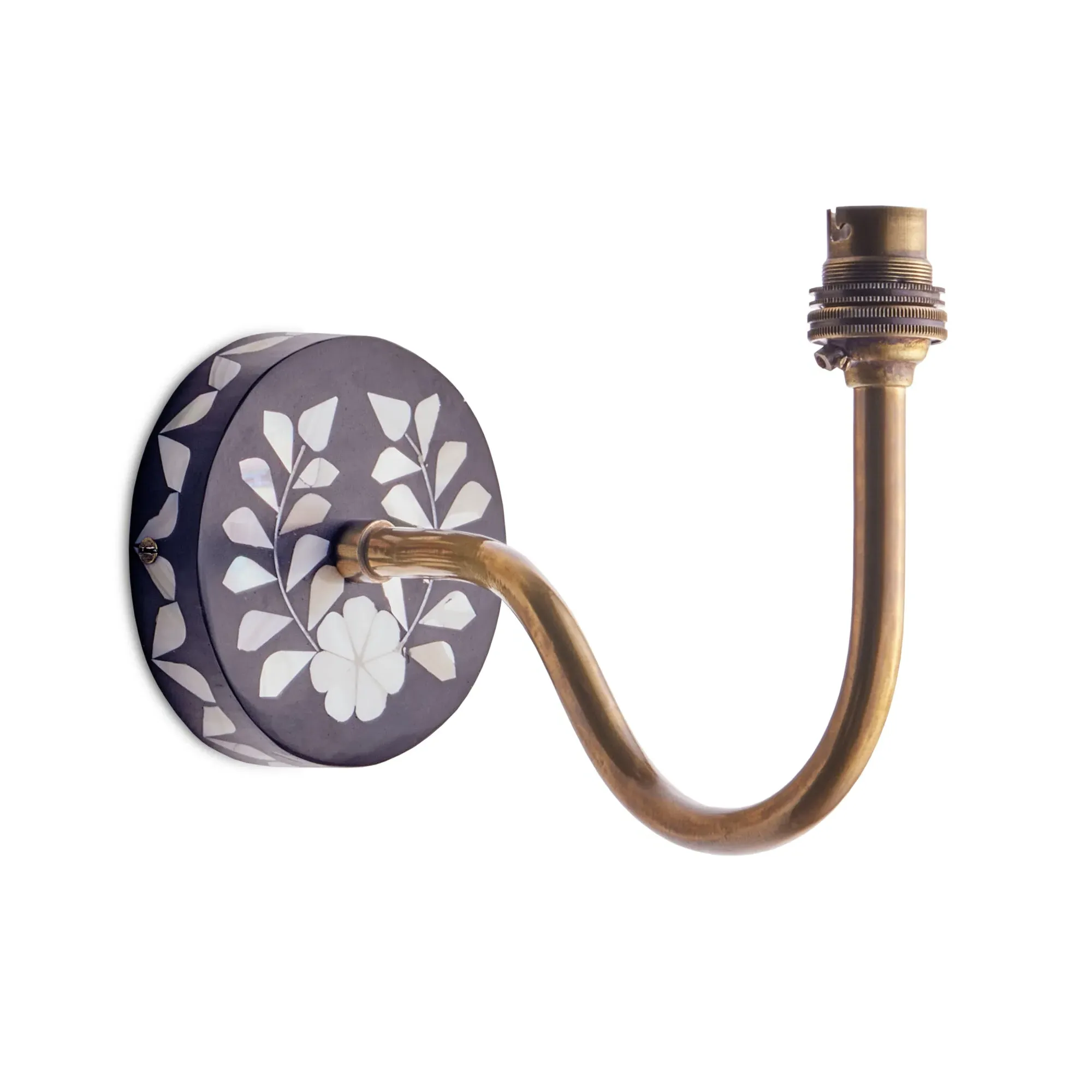 Phileda Wall Fitting - Black, Mother of Pearl product