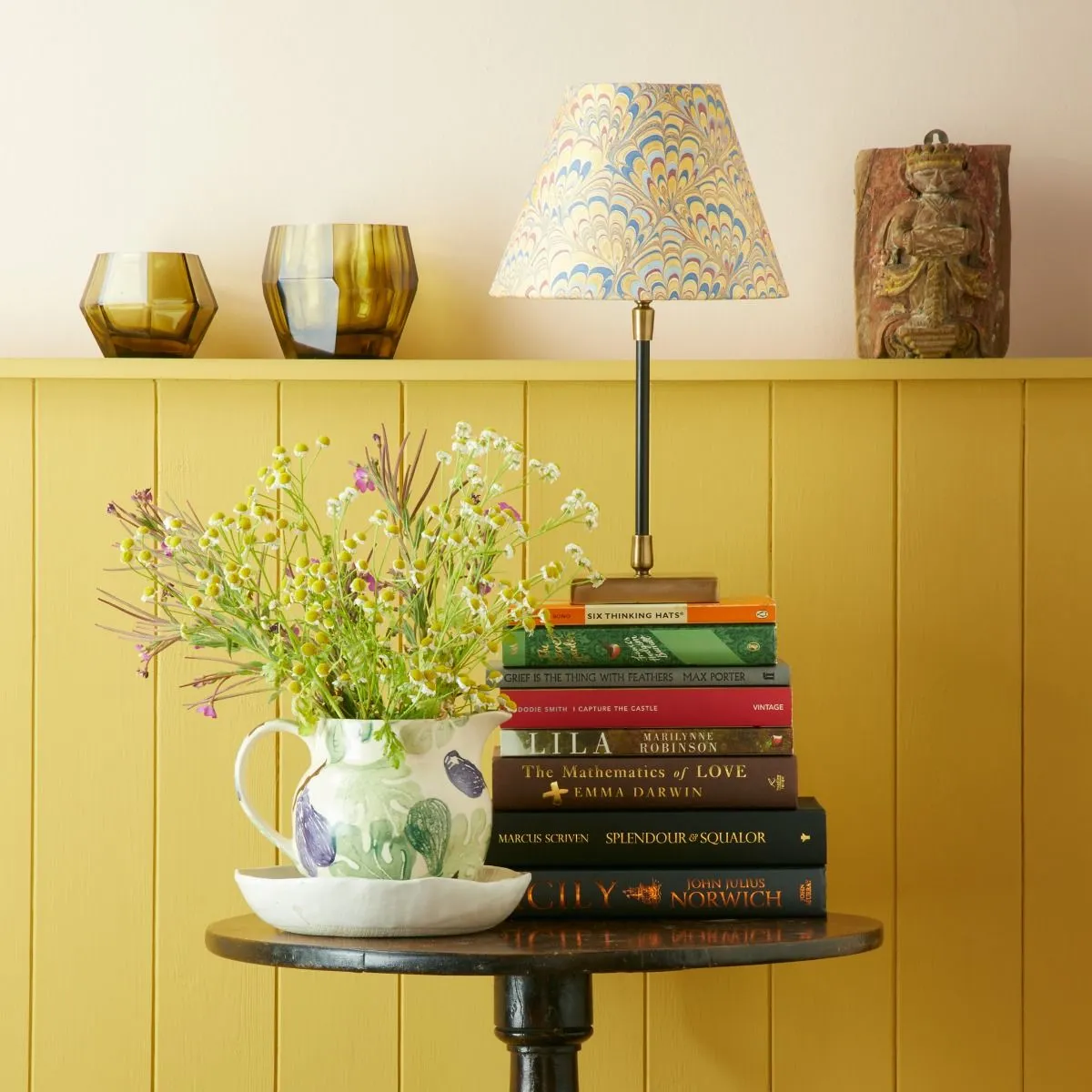 Pickling Table Lamp with Swivel Joint - Antique Brass product