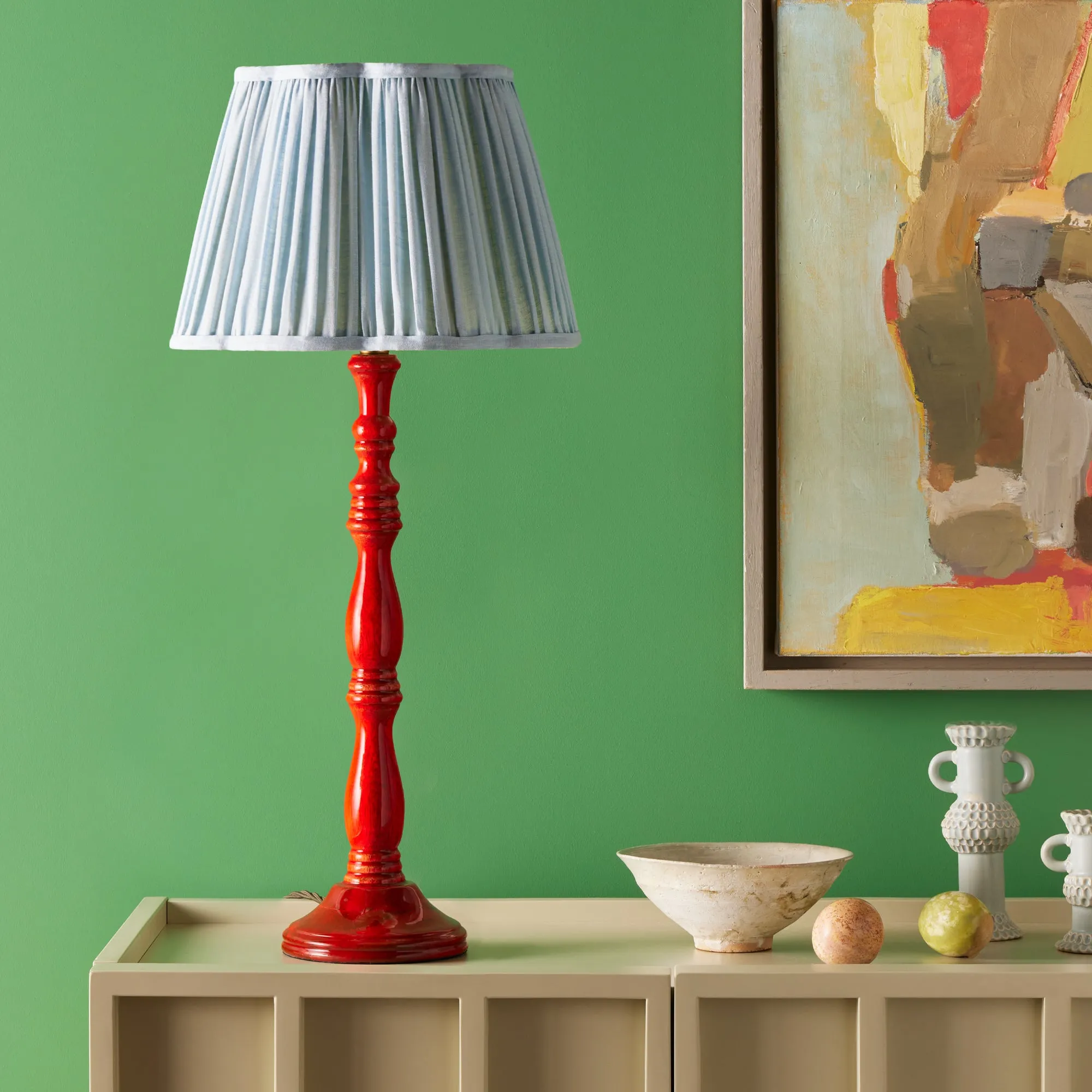 Poppy Table Lamp - Red product