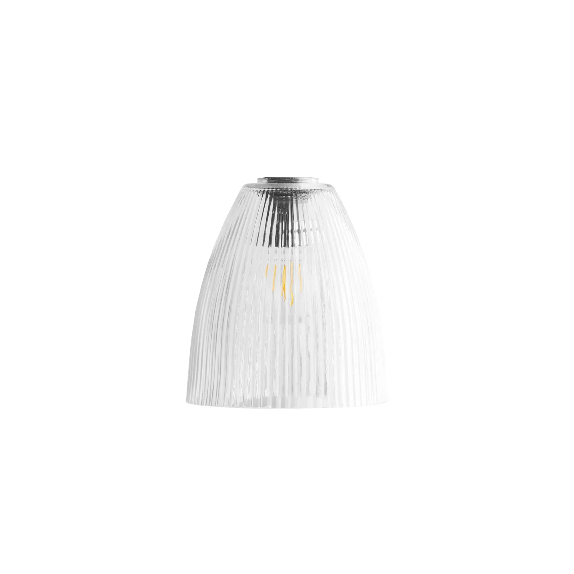 Qilin Tiny Cone Lamp Shade - Clear, Glass product