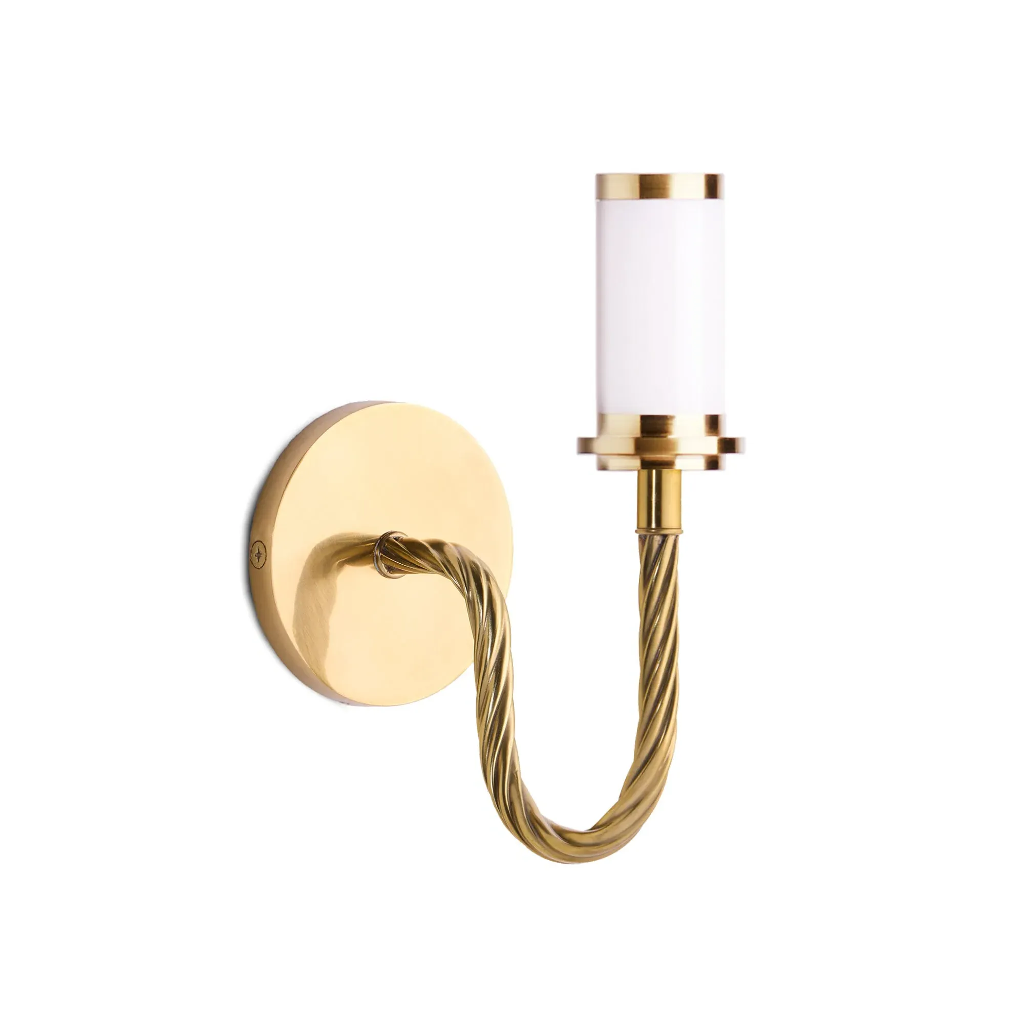 Quingo Rechargeable Wall Fitting - Antique Brass product