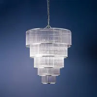 Rodaximus Chandelier - Nickel, Glass alternate view