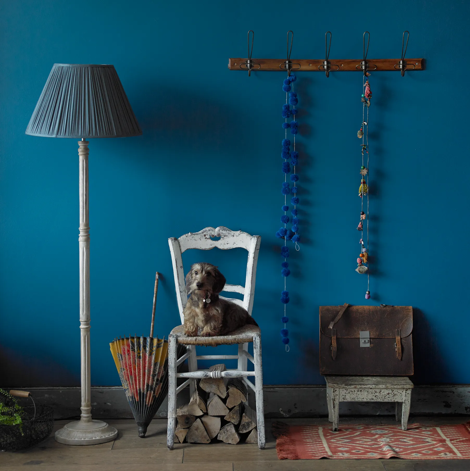 Roxanne Floor Lamp - Whitewash product