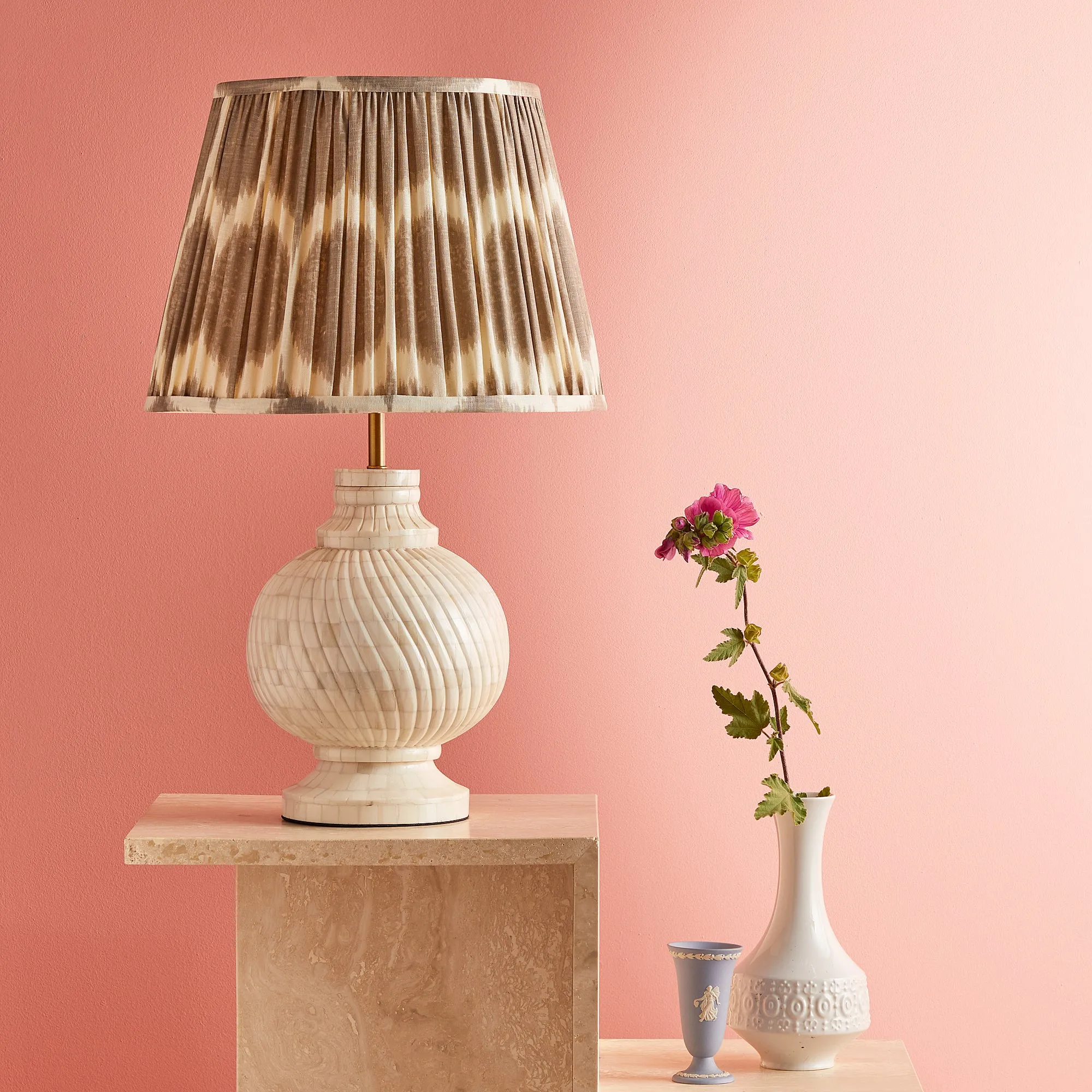 Sarika Table Lamp - Off-White, Bone product