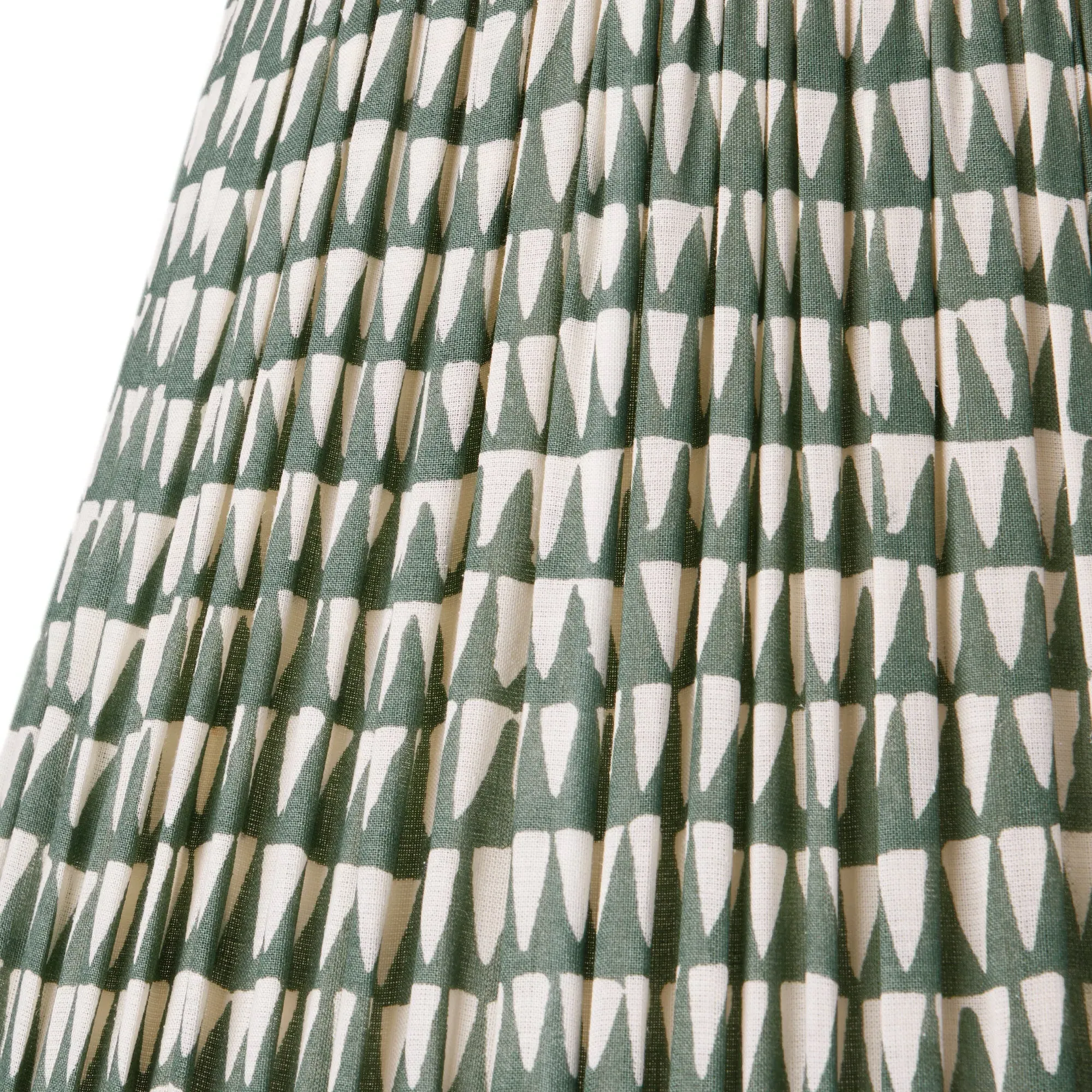Savannah 16cm Empire Gathered Lampshade - Teal, Cotton product
