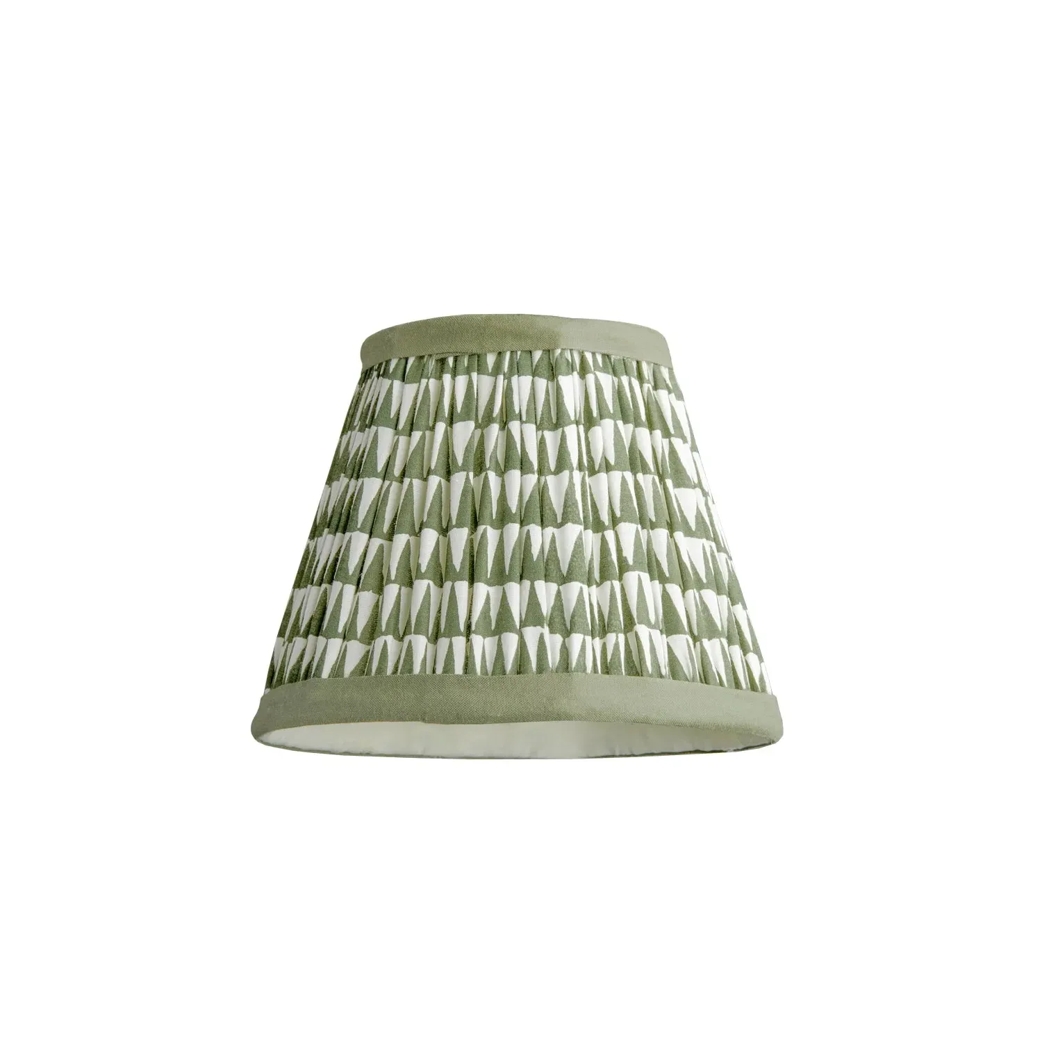 Savannah 18cm Empire Pendant Lampshade - Green, Cotton product