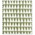 Savannah Block Printed Cotton Swatch - Green by Pooky, image 3
