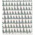 Savannah Block Printed Cotton Swatch - Teal, Cotton by Pooky, image 3