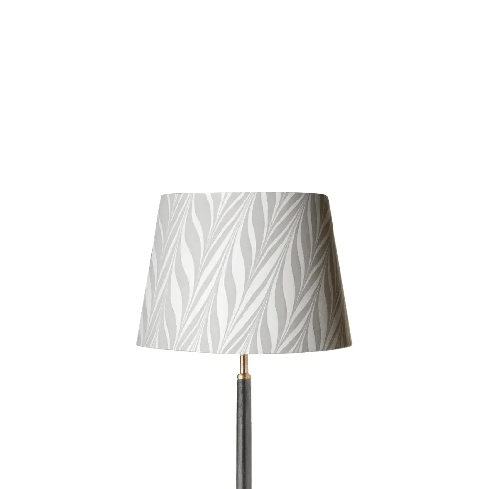 Savio 30cm Straight Empire Lamp Shade - Grey, Marbled Paper product