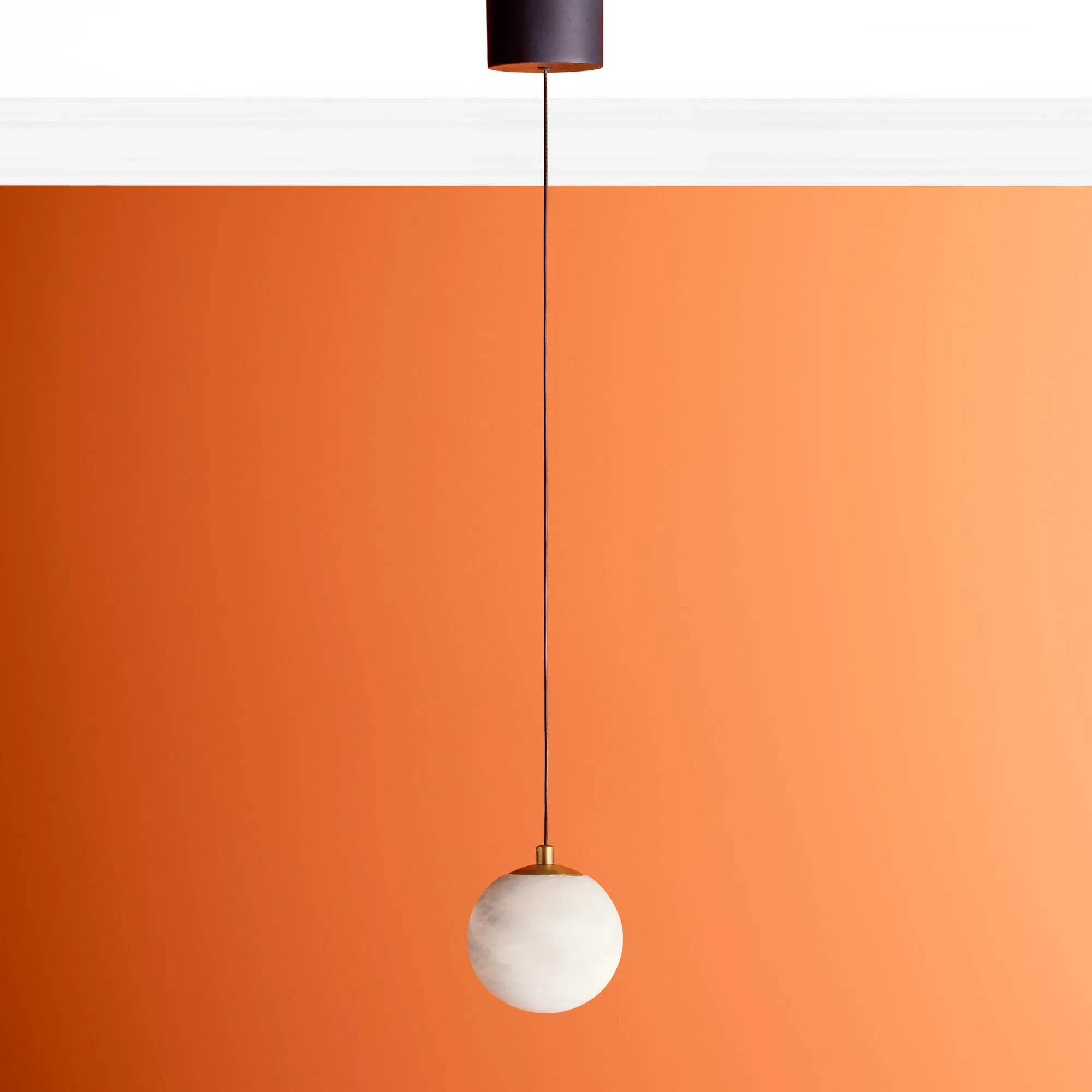 Selene Adjustable Height Pendant Light - White, Alabaster product
