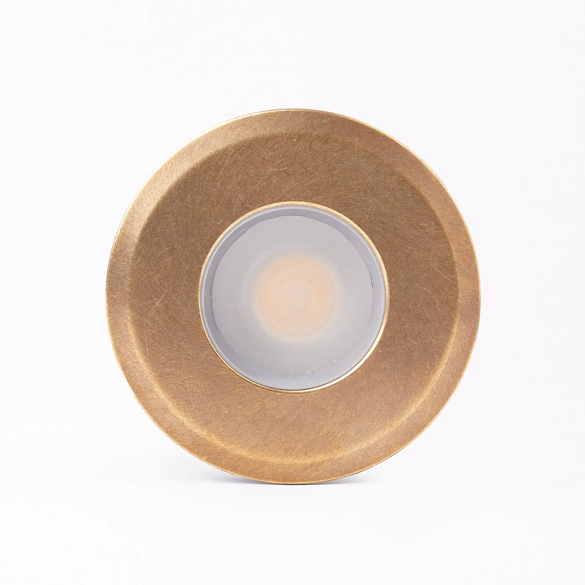 Sennen IP67 LED Deck Light - Antique Brass product